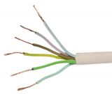 Комуникационен кабел за контрол на данни, 6x0.14mm2, мед, бял, LIYY