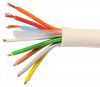 Комуникационен кабел за контрол на данни, алармен, 8x0.22mm2, мед, бял, LIYY

