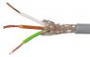 Data control communication cable, 3x0.34mm2, copper, grey, shielded, LIYCY

