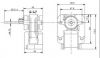 Electric motor for refrigeration installations, SM672 22-99E, 220-240VAC, 50Hz, 22W, 0.22A, 900r/min 
 - 2