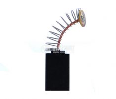 Carbon Graphite Brush shunt spring with button cap