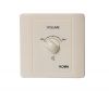 Volume control, YV-3 LB6205, 5W, in wall mount, white - 1 - Vikiwat Volume control, YV-3 LB6205, 5W, in wall mount, white - 1