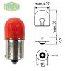 Tube Bulb, 12 V, 5 W, red