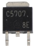 Transistor 2SC5707, NPN, 80 V, 8 A, 330 MHz, 15 W, TO252/TP-3