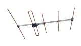 Outdoor antenna, with amplifier, DVB-T/T2, 88~108MHz, FM 6E-514