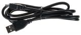 Adapter cable USB-A/M-mini USB/M, 1.5m, black
