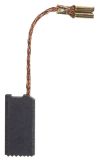 Четка въглено-графитна, SG-20-020-88, 6.3x8x16 mm, със страничен извод, кабелна обувка 2.8 mm