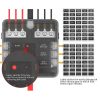 Car fuse holder with cover, 6 sockets, LED indication - 3