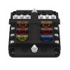 Fuse box, VB-1713, for 6 fuses - 2