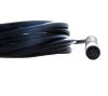Cable for sensor 4pins Ф7 + nut NO+NC 
 - 1
