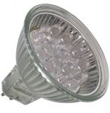 LED лампа, GU5.3, 1W, 12VAC/DC, зелена, 18LEDs - Викиват LED лампа, GU5.3, 1W, 12VAC/DC, зелена, 18LEDs