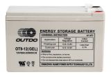 Traction battery 12V 9Ah, OT9-12(GEL)/CD, OUTDO