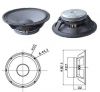 Говорител нискочестотен BML-L1501 200W 2.5Ohm - Викиват Говорител нискочестотен BML-L1501 200W 2.5Ohm