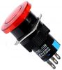 Button Light Switch type RAFI SDL16-11МD 24VAC/DC SPDT - NO+NC red - 1