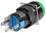 Бутон светещ тип RAFI LA139S-11ADT 24VAC/DC SPDT - NO+NC зелен - 3 - Викиват Бутон светещ тип RAFI LA139S-11ADT 24VAC/DC SPDT - NO+NC зелен - 3