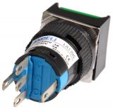 Бутон светещ тип RAFI LA139S 24VAC/DC SPDT - NO+NC зелен - 3 - Викиват Бутон светещ тип RAFI LA139S 24VAC/DC SPDT - NO+NC зелен - 3