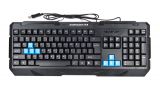 Gaming Keyboard, ZE-930, USB, 8 blue buttons