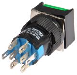Бутон светещ тип RAFI LA139S-22FDT 24VAC/DC 2PDT - 2NO+2NC зелен - 3 - Викиват Бутон светещ тип RAFI LA139S-22FDT 24VAC/DC 2PDT - 2NO+2NC зелен - 3