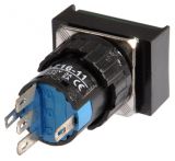 Бутон светещ тип RAFI LAZ16-11 24VAC/DC SPDT - NO+NC зелен - 3 - Викиват Бутон светещ тип RAFI LAZ16-11 24VAC/DC SPDT - NO+NC зелен - 3