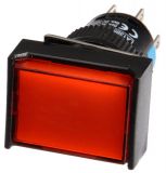 Бутон светещ тип RAFI LA139S-22CFD 24VAC/DC 2PDT - 2NO+2NC червен - 2 - Викиват Бутон светещ тип RAFI LA139S-22CFD 24VAC/DC 2PDT - 2NO+2NC червен - 2