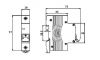 Miniature circuit breaker 1x40A Multi9 NANTE DIN rail curve C - 2 - Vikiwat Miniature circuit breaker 1x40A Multi9 NANTE DIN rail curve C - 2