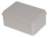 Пластмасова кутия VB-AG-0812, 120x80x50mm, PVC, сива - 1
