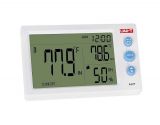 Weather station MIE0334, indoor/outdoor temperature, -10~50°C, display, UNI-T
