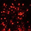 Christmas decoration rope type 10m, 3.6W, red, IP44, 100 LED, outdoor installation - 1