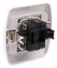 Single Electric Switch 250 VAC, 10A, LEXA P-RK1, white, single - 3