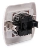Single Electric Switch 250 VAC, 16A, LEXA P-RK1, white, single - 3 - Vikiwat Single Electric Switch 250 VAC, 16A, LEXA P-RK1, white, single - 3