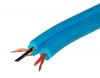 Data control communication cable, audio/video, RCA, 2x0.5mm2, copper, blue, power 1x0.5mm2
