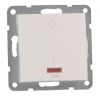 Electric switch for boilers, 32A, 250VAC, built in mounting, with light indication, modul - 1