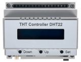 Термо-влаго-таймер, контролер THT DHT22, 12VDC, -40 - 80°C, 0 - 100% RH, 1s - 99h59min59s