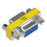 Adapter, RS232 9pin female - RS232 9 pin female, D-SUB, CCGP52810ME