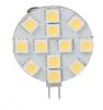 LED лампа G4, 2.4W, 12VACDC, 12 LED, 190lm, неутрално бялo - 1