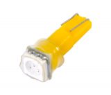 Car LED lamp, T5, SMD5050, 12VDC, yellow