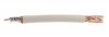Coaxial cable, RG6, copper, white
 - 1