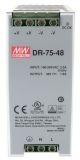Захранване за DIN шина DR-75-48, 48VDC, 1.6A, 76W