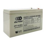 Traction battery 12V, 7Ah, OT7-12(GEL)/CD, OUTDO
