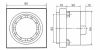 Piezo siren, 220 VAC, 80 dB 38565
- 2 - Vikiwat Piezo siren, 220 VAC, 80 dB 38565
- 2