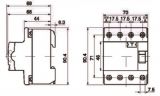 Четириполюсна дефектнотокова защита трифазна 3P+N F364, 40 A, 30 mA - 4 - Викиват Четириполюсна дефектнотокова защита трифазна 3P+N F364, 40 A, 30 mA - 4
