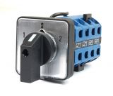 Rotary cam switch, 32А, 220/380VAC, 4 sections, 8 contacts, 3 positions, LW26-32FS 1-0-2 M1I