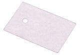 Thermally conductive pad, mica, TO-3P, 25x40 mm, 1mm