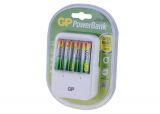 Импулсно зарядно устройство GP Power Bank PB420 за акумулаторни батерии GP Power Bank NiMH размери AA/AAA