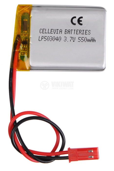 Акумулаторна батерия LP503040, 3.7VDC, 550mAh, LiPo