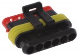 Connector AMP-282090-1, 6 pins, 24VDC, IP67 - 3 - Vikiwat Connector AMP-282090-1, 6 pins, 24VDC, IP67 - 3