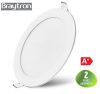 LED панел за вграждане 18W, кръг, 220VAC, 1360lm, 3000K, топлобял, ф225mm, SLIM, BP01-31800 - 1 - Викиват LED панел за вграждане 18W, кръг, 220VAC, 1360lm, 3000K, топлобял, ф225mm, SLIM, BP01-31800 - 1