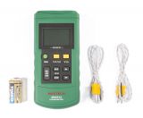 MS6512 - Digital handheld thermometer for thermocouple type K, J, T, E, MASTECH