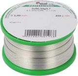 Solder wire Sn96.3, Ag3.7, ф1mm, 0.250kg, flux 3%, lead-free
