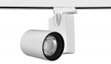 LED релсов прожектор COB SHOPLINE-A, 30W, 220VAC, 2350lm, 3000K, топло бяло, BD30-00300, бял корпус